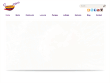 Tablet Screenshot of cookingatdebras.com